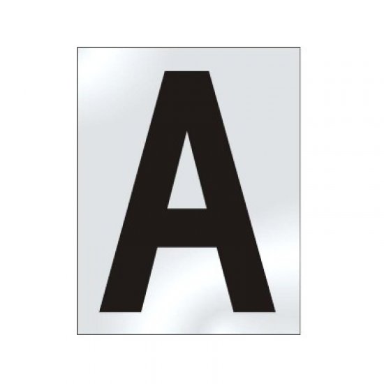 75mm Self adhesive Letters